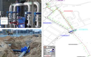 Conduite d’eau potable BPL – travaux hydraulique